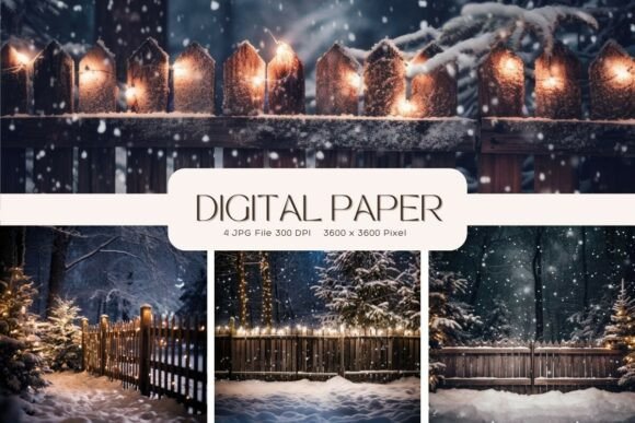 Download Christmas Background Winter Wallpaper - Christmas background winter Collection