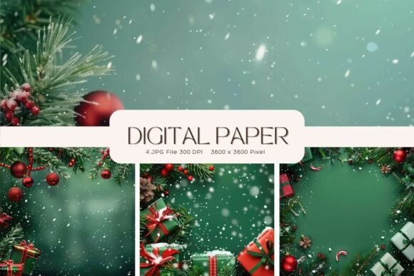 Download Christmas Background Winter Wallpaper - Christmas background winter Collection