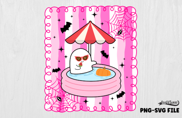Download Halloween Summerween Ghost Summer PNG 5 - Premium Bundle