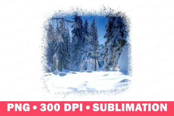 Download Christmas Background Winter Scene PNG - Christmas background winter Collection