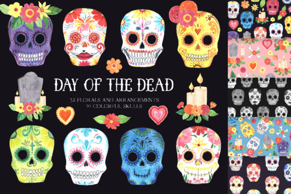 Download Day of the Dead - Mexican Clipart Set - Premium Resources