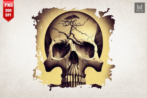 Download Skull Art Gift for Halloween - Gift Collection
