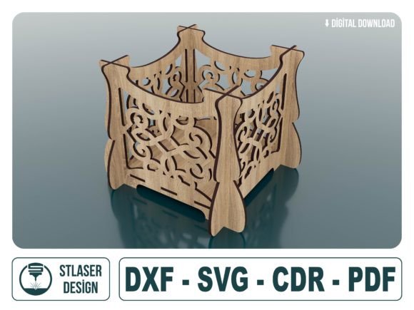 Download Decorative Wooden Storage Gift Box Files - Gift Collection