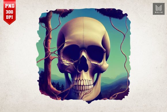 Download Skull Art Gift for Halloween - Gift Collection